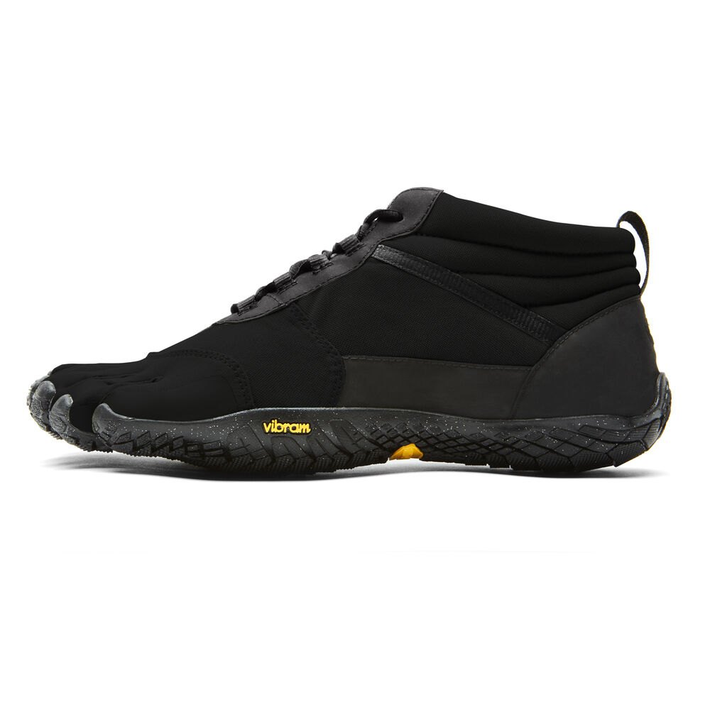 Zapatos De Trail Hombre Negros - FiveFingers V-Trek Insulated - RIUJAT-689